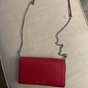 Vince Camuto Red Cross Body Bag